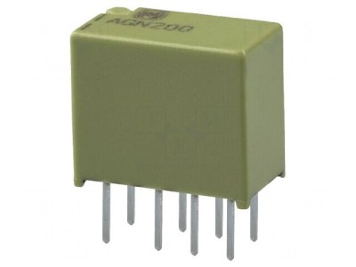 Releu Electromagnetic DPDT 4.5VDC 1A foto