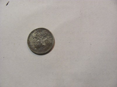 CY - 6 pence 1966 Marea Britanie Anglia foto