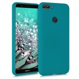 Husa pentru Huawei P Smart / Enjoy 7s, Silicon, Verde, 44124.57, Carcasa, Kwmobile