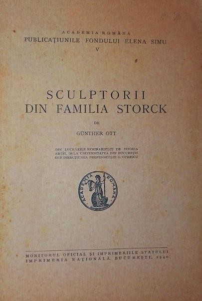 SCULPTORII DIN FAMILIA STORCK