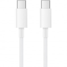 Cablu date Xiaomi Mi, USB Type-C la USB Type-C, Alb