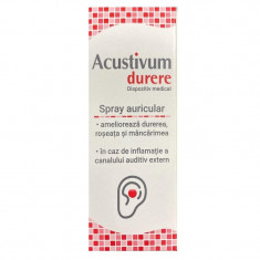 Spray Acustivum Auricular Durere 20 mililitri Zdrovit