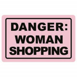 Suport card cu protectie antifrauda - Moneyguard - Woman shopping | Chic mic