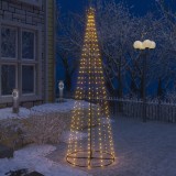 Cumpara ieftin Decorațiune brad Crăciun conic 330 LED-uri alb cald 100x300 cm