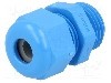 Presetupa poliamida, M16, IP68, HSK-K, HUMMEL - 1.209.1602.51