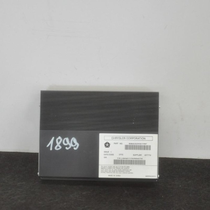 Amplificator de sunet DODGE CHALLENGER Coupe 2015 OEM: 68222467AF 2433493