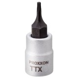 Proxxon 23755 - Capat cheie tubulara cu profil TX5 cu gaura 33 mm 1/4 inch