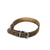 Curea Caine Piele cu Textil 2.5x50cm