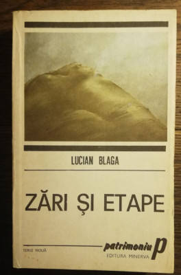 Lucian Blaga - Zari si etape foto