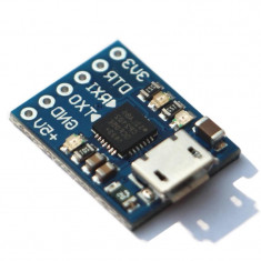 Modul Convertor Micro USB la Serial CP2102 Albastru foto