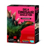 Set educativ Sapa si descopera Dinozauri - Stegosaurus, 4M