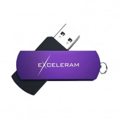 Memorie USB EXCELERAM P2 Series 64GB USB 3.1 Gen1 Mov / Negru foto