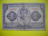 HOPCT LUXEMBURG 10 FRANCS 1944