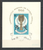 Romania.1966 C.M. de fotbal ANGLIA-Bl. TR.215, Nestampilat