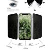 Folie Protectie Privacy SOHO iPhone XR, Sticla Temperata 9H, Antispion, Anti-zgarieturi, Anti-amprenta, Transparent/Negru