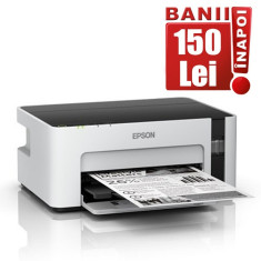 Imprimanta inkjet Epson M1100, sistem CISS, USB, monocrom, 240V, format A4 foto