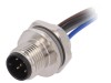 Soclu M12 5 PIN tată IP67 pentru DeviceNet/CANopen, TE Connectivity