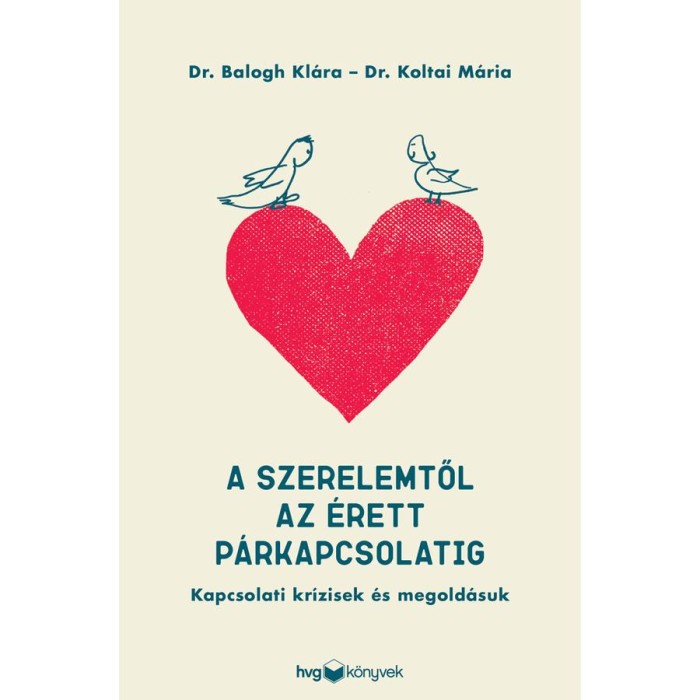 A szerelemtől az &eacute;rett p&aacute;rkapcsolatig - Kapcsolati kr&iacute;zisek &eacute;s megold&aacute;suk - Dr. Balogh Kl&aacute;ra