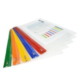Mapa ZIP cu fermoar metaic A4 5 buc set Rapesco