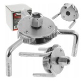Cheie filtru ulei cu 3 gheare, reglabila 65 - 110 mm, Verke