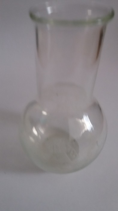 QW12 - Sticlarie laborator - Vas volumetric - piesa de colectie