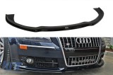 Spoiler Maxton Design potrivit pentru bara frontala S8 pe Audi A8 D3 2006-2010, lac negru Performance AutoTuning