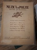 Muzică și Poezie,Teatru si Plastica - Anul I Nr.12 Octombrie 1936
