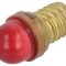 Bec LED roșu E14 230V
