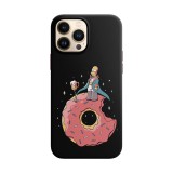 Husa compatibila cu Apple iPhone 14 model Le petit Homer, Silicon, TPU, Viceversa, Transparent, Carcasa