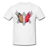 Tricou &quot; Creier vs Inima &quot;