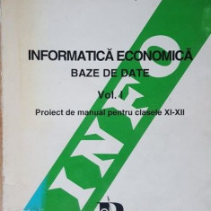 Informatica economica vol 1 Baze de date - Mariana Pantiru