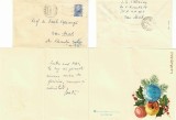 A4605N Ion G Pălincaș, primar al orașului Arad &icirc;ntre 1944-1949, felicitare scrisă olograf către profesorul Vasile Popeangă, Arad, 1980