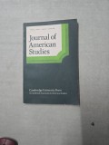 Journal of American Studies - Cambridge University Press - nr. 1/ Aprilie 1981