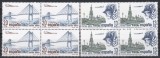 Spania 1981 - Poșta aeriană, Bloc de 4, MNH, Nestampilat