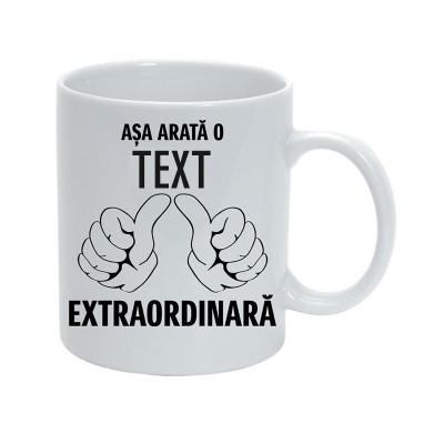 Cana personalizata Asa arata o foto