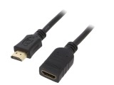 Cablu HDMI 2.0 0.5m Negru