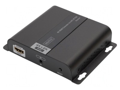Extender HDMI 1.4 PoE Negru Metalic foto