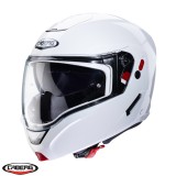 Cumpara ieftin Casca modulabila pentru scuter - motocicleta (flip-up) Caberg model Horus X alb metalic lucios Pinlock ready &ndash; lentila Pinlock inclusa Alb lucios L (5