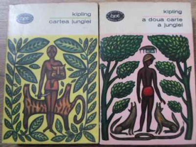 CARTEA JUNGLEI. A DOUA CARTE A JUNGLEI VOL.1-2-RUDYARD KIPLING-336283 foto