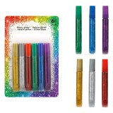 Set 6 Adezive Glitter, Multicolor