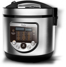 Multicooker argintiu ZEPHYR Z 1985 C5 cu 18 programe, putere 700W si volum 5 l foto