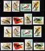 Ungaria 1961, Mi #1808-1815 A+B**, dant + nedant, fauna, pasari cantatoare, MNH!, Natura, Nestampilat