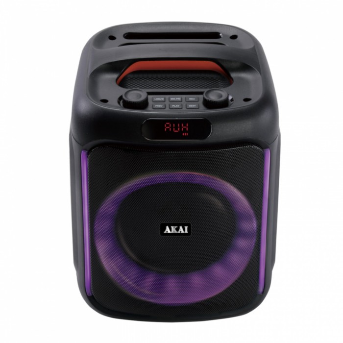 Boxa portabila Akai Bluetooth 5.0, putere RMS 50W, puterea de