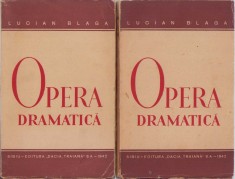 35SP Lucian Blaga, Opera dramatică, 1942, volumele I și II