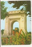 RF59 -Carte Postala- Bucuresti, Arcul de Triumf, circulata 1989