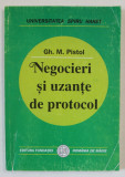 NEGOCIERI SI UZANTE DE PROTOCOL de GH. M. PISTOL , 2004