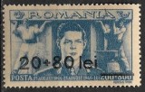 C455 - Romania 1946 - Frontul plugarilor (1/8) neuzat,perfecta stare