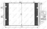 NRF 35529 Condensator, climatizare