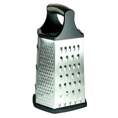 R&amp;acirc;zătoare Bucătărie Inox, 6 Laturi Diferite, 24cm, Negru foto