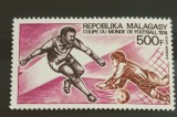Madagascar 1973 fotbal Campionatul Mondial de fotbal serie 1v nestampilat